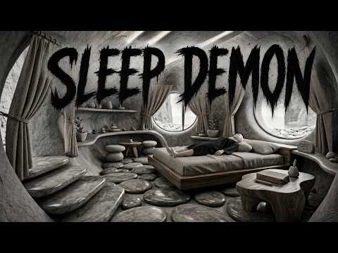 Sleep Demon title over a dreamlike bedroom